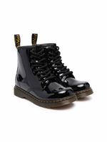 Dr. Martens Kids bottines 1460 en cuir verni - Noir - thumbnail