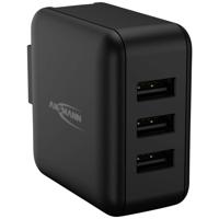 Ansmann Travel Charger TC315 USB-oplader 15 W Thuis Aantal uitgangen: 3 x USB-A