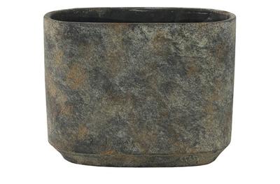 Planter Saar aarde D26x13 H21 - Ts