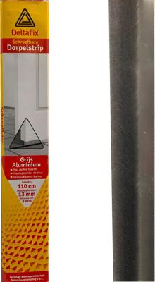 Dorpelstrip onder de deur alu 1,1m - Deltafix
