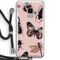 Tiny Bugs: Samsung Galaxy S9 Transparant Hoesje met koord