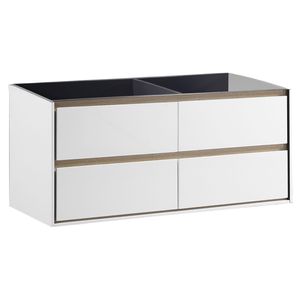 Onderkast Differnz Providence 120x44.5x51.5 cm Wit Differnz