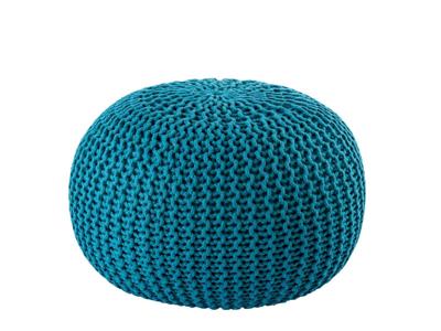 Daan - pouf - duurzaam - gerecycled kunststof - ø45cm
