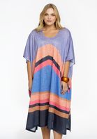 Kaftan met driehoeken COLOUR BLOCK size 2 multi
