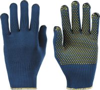 Honeywell Handschoen | maat 9 blauw/geel | polyamide | EN 388 PSA-categorie II | 10 paar - 091409142X 091409142X - thumbnail