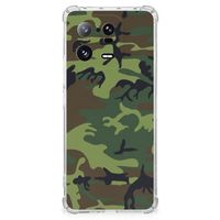 Xiaomi 13 Pro Doorzichtige Silicone Hoesje Army Dark - thumbnail