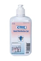 Handdesinfectie CMT systeemfles met pomp alcoholgel 500ml - thumbnail