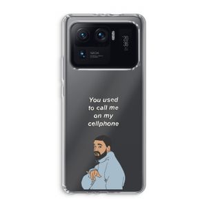 Hotline bling: Xiaomi Mi 11 Ultra Transparant Hoesje