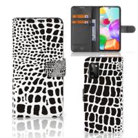 Samsung Galaxy A41 | Telefoonhoesje | Met pasjeshouder | Slangenprint Samsung Galaxy A41 | Telefoonhoesje | Met pasjeshouder | Slangenprint