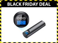 FEDEC Draagbare elektrische compressor - 2000 mAh - Zwart