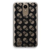 Musketon Skulls: LG K10 (2017) Transparant Hoesje