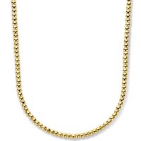 Ketting Bolletjes geelgoud 2 mm 41-44 cm - thumbnail