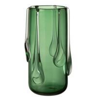 J-Line Vaas Drippy Glas Groen Large