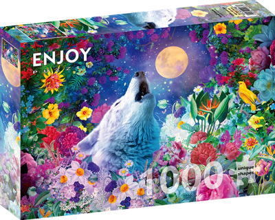 Wolf Moon Puzzel 1000 Stukjes