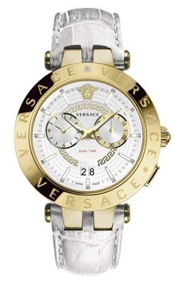Versace VEBV00319 V-Race heren horloge 46 mm