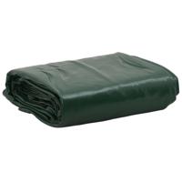 VidaXL Dekzeil 650 g/m² ø 3 m groen