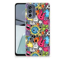 Motorola Moto G62 5G Silicone Back Cover Punk Rock - thumbnail