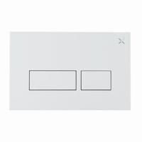 Crosswater MPRO bedieningsplaat - 23.6x15.2cm - mat wit PROFLUSHMW Crosswater MPRO bedieningsplaat - 23.6x15.2cm - mat wit PROFLUSHMW