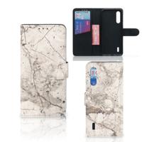 Xiaomi Mi 9 Lite | Bookcase | Marmer Beige