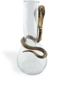 Vanessa Mitrani vase en verre Cobra (400 mm) - Or