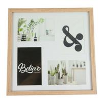Fotolijst 4 passe-partout esdoorn 10 x 15 cm | 6 stuks