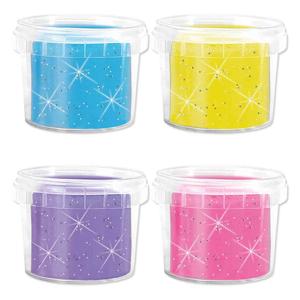 SES feel good klei - sparkle, 4x90gr