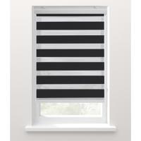 Leen Bakker - Fenstr Duo-rolgordijn - 90x190 Cm - Polyester - Zwart