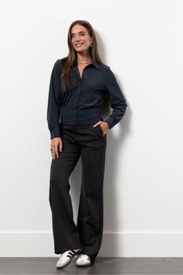 Geesje blouse - antraciet - 13385