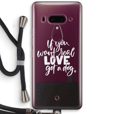 Partner in crime: HTC U12+ Transparant Hoesje met koord