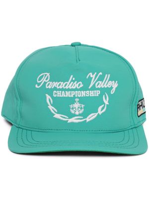 RHUDE casquette Valley Champs à broderies - Bleu