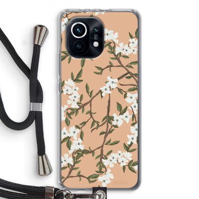 Blossoming spring: Xiaomi Mi 11 Transparant Hoesje met koord