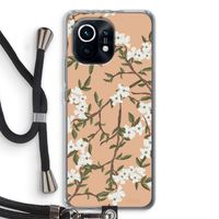 Blossoming spring: Xiaomi Mi 11 Transparant Hoesje met koord