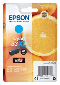 Inktcartridge Epson 33XL T3362 blauw HC