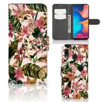 Samsung Galaxy A30 Hoesje Flowers