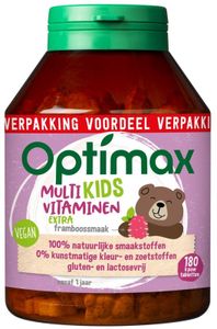 Optimax Kinder multivit extra (180 Kauwtab)