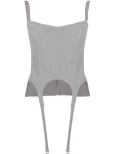 Dion Lee haut bustier Arch Longline - Vert