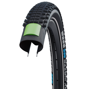 Schwalbe Johnny watts 365 raceguard vouwband 27.5x2.60 (65-584) zwart reflex