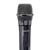 Lenco MCW-020BK microfoon Zwart Microfoon voor podiumpresentaties - thumbnail