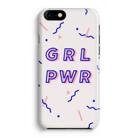 GRL PWR: iPhone 8 Volledig Geprint Hoesje