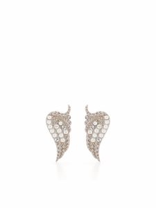 Zadig&Voltaire boucles d'oreilles ornées de cristaux - Argent