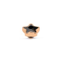 Melano Twisted Star Steentje Black Rosé