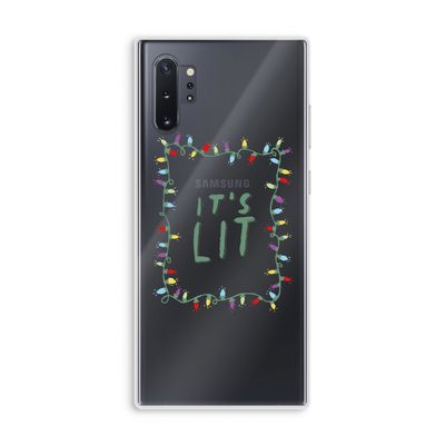It's Lit: Samsung Galaxy Note 10 Plus Transparant Hoesje