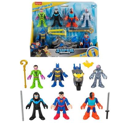 Imaginext-DC Super Friends-Deluxe figuurdoos met 9 elementen - Imaginext - HXF94