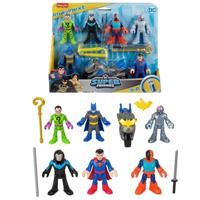 Imaginext-DC Super Friends-Deluxe figuurdoos met 9 elementen - Imaginext - HXF94 - thumbnail