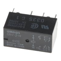 Omron G5V-2-H-DC5 Powerrelais 5 V/DC 2 A 2x wisselcontact 1 stuk(s) Bag