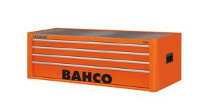 Bahco Opzetkast &apos;classic&apos; C85 40" met 4 lades | zwart | 419 mm x 501 mm x 1016 mm - 1485KXL4BLACK