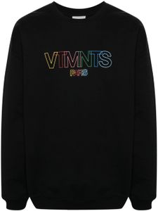 VTMNTS sweat à logo imprimé - Noir