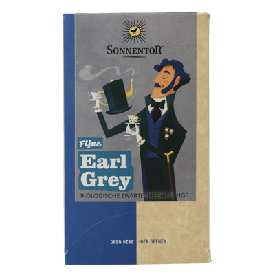 Sonnentor Earl grey thee bio 18 Zakjes
