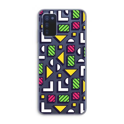 8-bit N°4: Samsung Galaxy A03s Transparant Hoesje