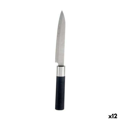 Keukenmes Kinvara KT11-5603-05 KT11-5603-05 Zwart Zilverkleurig Roestvrij staal Plastic 3 x 23,5 x 2 cm (12 Stuks)